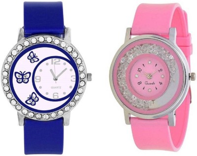 PMAX GLORY BLUE AND PINK New Arrival Girls First Choice Watches Watch  - For Women   Watches  (PMAX)