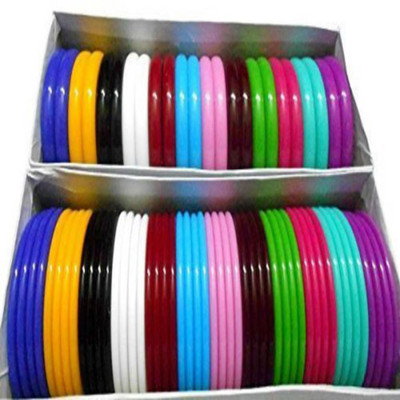 BestUBuy Plastic colourful bangles full boxes bangles both size 2.4