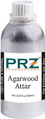 

PRZ Agarwood Attar Roll-on For Unisex (500 ML) - Pure Natural Premium Quality Perfume (Non-Alcoholic) Floral Attar(Agarwood)