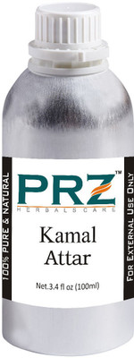 

PRZ Kamal Attar For Unisex (100 ML) - Pure Natural Premium Quality Perfume (Non-Alcoholic) Floral Attar(Floral)