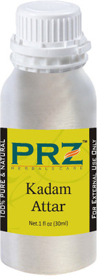 

PRZ Kadam Attar For Unisex (30 ML) - Pure Natural Premium Quality Perfume (Non-Alcoholic) Floral Attar(Floral)