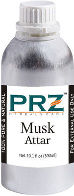 

PRZ Musk Attar For Unisex (300 ML) - Pure Natural Premium Quality Perfume (Non-Alcoholic) Floral Attar(Floral)