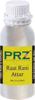 

PRZ Raat Rani Attar For Unisex (30 ML) - Pure Natural Premium Quality Perfume (Non-Alcoholic) Floral Attar(Floral)