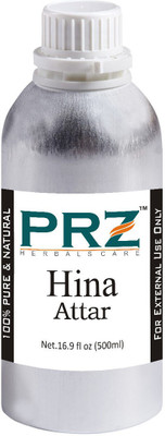 

PRZ Hina Attar Roll-on For Unisex (500 ML) - Pure Natural Premium Quality Perfume (Non-Alcoholic) Floral Attar(Floral)