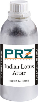 

PRZ Indian Lotus Attar For Unisex (300 ML) - Pure Natural Premium Quality Perfume (Non-Alcoholic) Floral Attar(Floral)