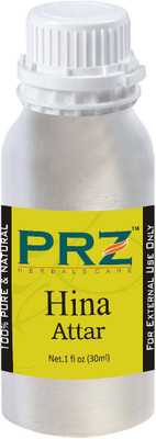 

PRZ Hina Attar For Unisex (30 ML) - Pure Natural Premium Quality Perfume (Non-Alcoholic) Floral Attar(Floral)