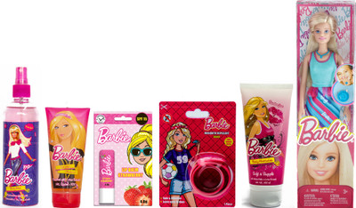 

Barbie Beauty Kit with Doll(Pink)
