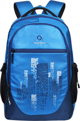 

Murano Era Backpack With 3 Compartment School /College Backpack 30 L Backpack(Blue)