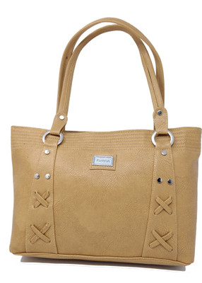 

SM Shopper Women Casual, Formal, Evening/Party Leatherette Bag/Fashion-Beige Shoulder Bag(Beige, 5 L)