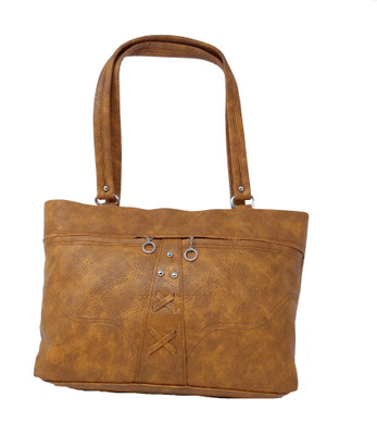 

SM Shopper Women Casual, Formal, Evening/Party Leatherette Bag/Front2Chain-Brown Shoulder Bag(Brown, 5 L)