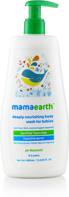

Mamaearth Deeply Nourishing Body Wash for Babies-400ml(400 ml)