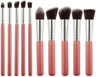 

Clouds Gallery Foundation Eyes hadow Makeup Brush Pink(Pack of 10)