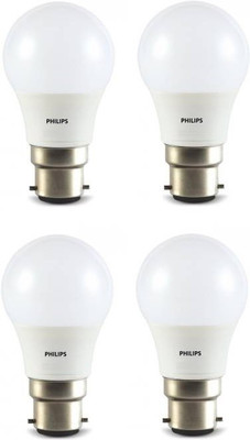 

Philips 4 W Standard B22 LED Bulb(Yellow, Pack of 4)