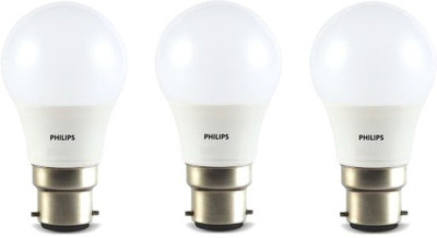 

Philips 4 W Standard B22 LED Bulb(Yellow, Pack of 3)
