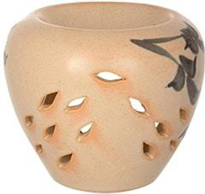 

Omved Stoneware Tealight Holder(Brown, Pack of 1)