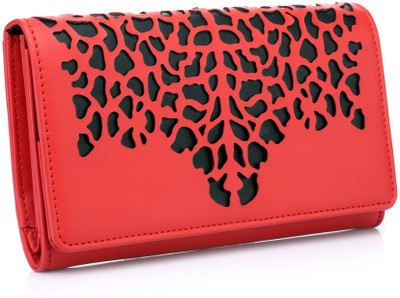 Satya Paul Casual Red Clutch