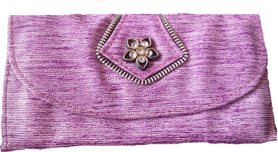 

Chaand Casual Purple Clutch