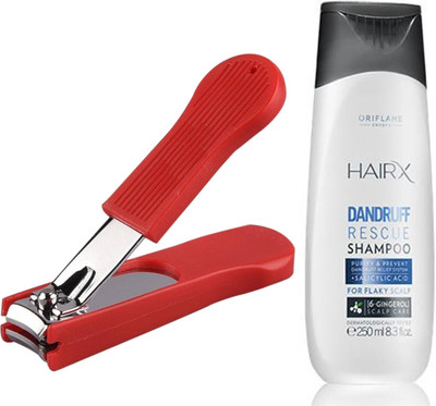 

Oriflame Sweden HairX Dandruff Rescue Shampoo 250ml (26680) With Nail Cutter(Set of 2)