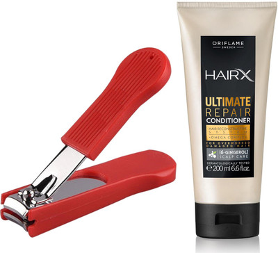 

Oriflame Sweden HairX Ultimate Repair Conditioner 200ml (32999) With Nail Cutter(Set of 2)