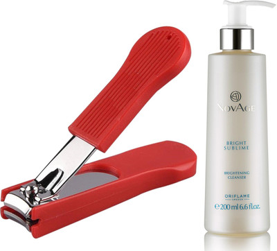 

Oriflame Sweden NovAge Bright Sublime Brightening Cleanser 200ml (32656) With Nail Cutter(Set of 2)
