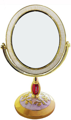 

Confidence Oval Shaped Double-Sided Makeup Mirror 7X Magnification Makeup Mirrors, M1