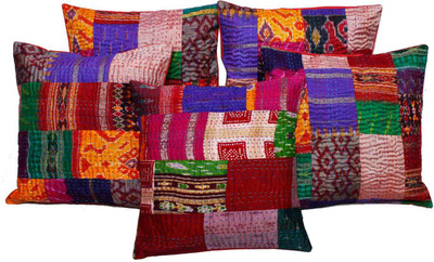 

Gurukripa Shopee Floral Cushions & Pillows Cover(Pack of 5, 16 cm*16 cm, Multicolor)
