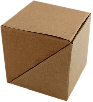 

Scube 2 Compartments Recycled Eco Friendly Memo Pad(Brown)