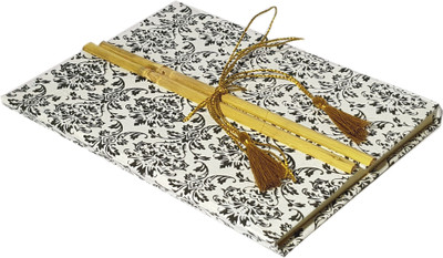 

Maken Style Collection A5 Diary(Handmade Paper Diary With Bookmark, White)
