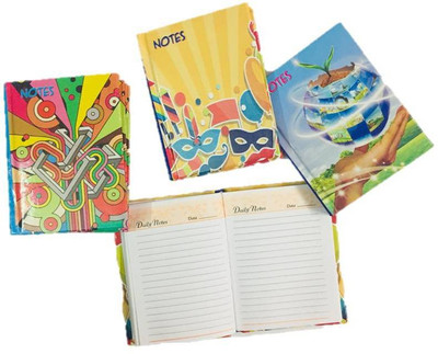 

indogifts Regular Diary(Dairy, Multicolor, Pack of 4)