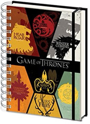 

Pyramid A5 Diary(Game Of Thrones, Multicolor)