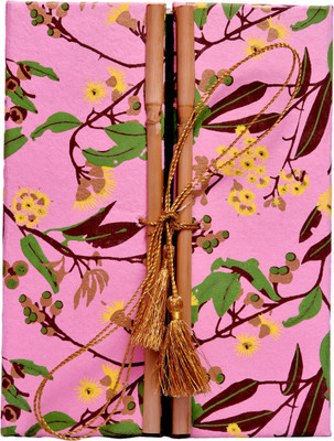 

MakenStyleCollection A5 Diary(Handcrafted Diary With Bookmark, Pink)