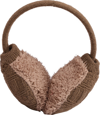 

FabSeasons Winter Wear Outdoor Adjustable Ear Muffs / Warmer / Cap for Women & Girls Ear Muff(Pack of 1), Brown