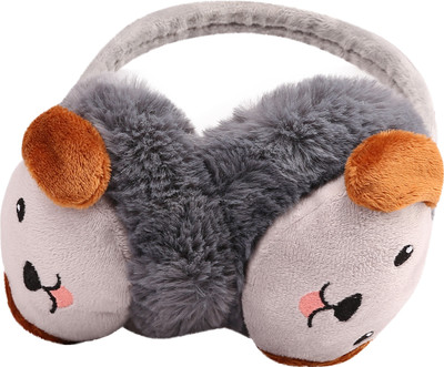 

FabSeasons Winter Wear Outdoor Adjustable Ear Muffs / Warmer / Cap for Women & Girls Ear Muff(Pack of 1), Grey