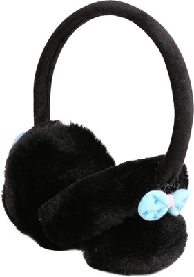 

FabSeasons Winter Wear Outdoor Adjustable Ear Muffs / Warmer / Cap for Women & Girls Ear Muff(Pack of 1), Black