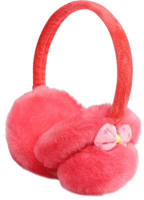 

FabSeasons Winter Wear Outdoor Adjustable Ear Muffs / Warmer / Cap for Women & Girls Ear Muff(Pack of 1), Pink