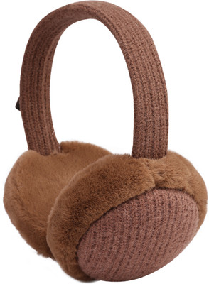 

FabSeasons Winter Wear Outdoor Adjustable Ear Muffs / Warmer / Cap for Women & Girls Ear Muff(Pack of 1), Brown