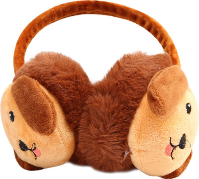 

FabSeasons Winter Wear Outdoor Adjustable Ear Muffs / Warmer / Cap for Women & Girls Ear Muff(Pack of 1), Brown