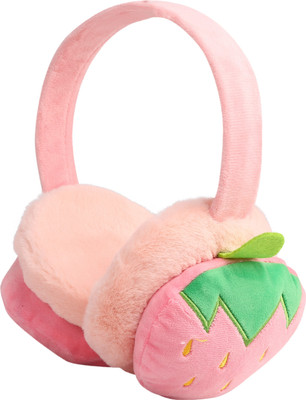 

FabSeasons Winter Wear Outdoor Adjustable Ear Muffs / Warmer / Cap for Women & Girls Ear Muff(Pack of 1), Pink
