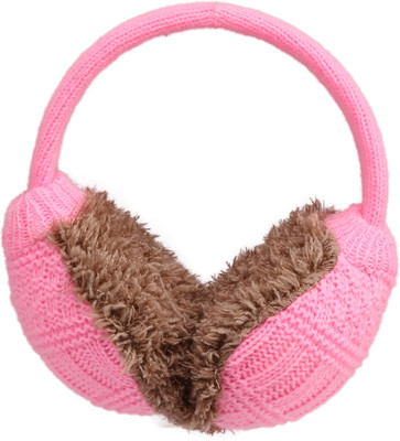 

FabSeasons Winter Wear Outdoor Adjustable Ear Muffs / Warmer / Cap for Women & Girls Ear Muff(Pack of 1), Pink
