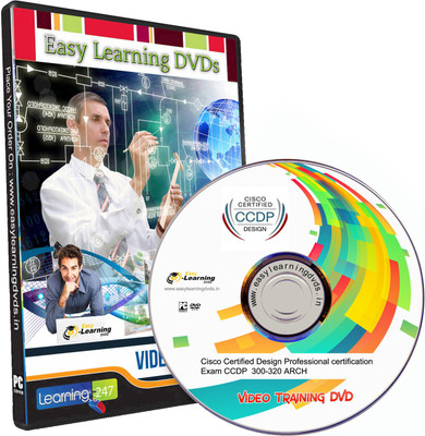 

Easylearning Cisco Certified Design Professional certification Exam CCDP 300-320 ARCH Video Training Course DVD(PC DVD)