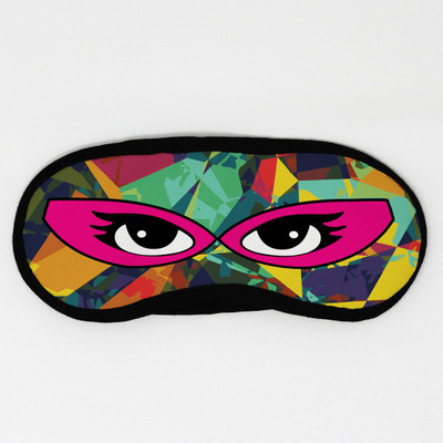 

indigifts Staring Eyes with Colourful Geometric Pattern(1)