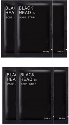 

GutarGoo Charcoal Carbon Peel Off Diy Purifying Black Mask For Blackhead Whitehead Pores Face Nose For Unisex(6 pack,36g)(36 g)