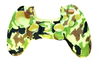 

Hytech Plus Yellow Camouflage Hydra Series DualShock 4 Silicone Sleeve Gaming Accessory Kit(Yellow, For PS4)