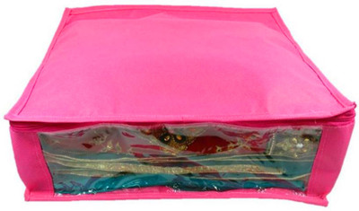 

Atorakushon new and modern stylish dresses covers Non Woven Saree wardrobe orgniser, cover / Wedding Gift, Regular Clothes Bag, Vanity pouch, Set Of 1 (pink) at1 pcs Sari Small Non woven pnk(Pink)