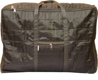 

JARA HAT KE Travel,Blanket and Storage Bag Jumbo Travel Bag, Rajai Cum Blanket Bag, Storage Bag JHK-118(Mehendi)