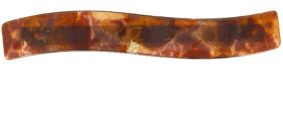 Anuradha Art Jewellery Backpin Back Pin(Orange)