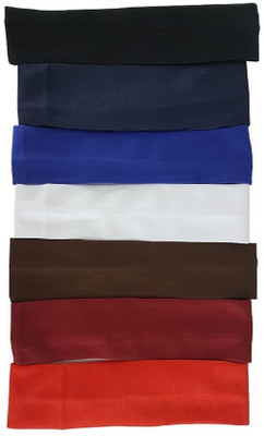 

Confidence Fashionable Gym Workout Head Bands For Women's (Set of 7 Pcs) Head Band(Multicolor)