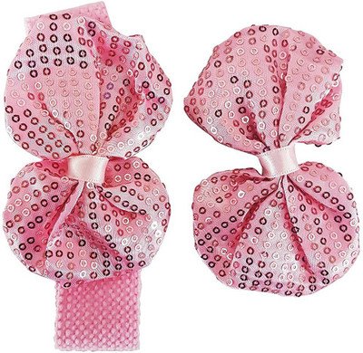 

Confidence baby girls headband Baby Pink newborn headband girls hair accessories Hair Accessory Set(Pink)