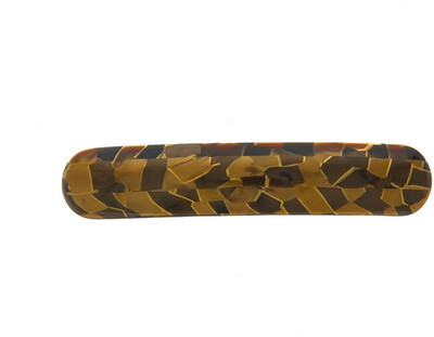 

Anuradha Art Jewellery Backpin Back Pin(Brown)