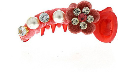 

Anuradha Art Jewellery Clip Banana Clip(Pink)